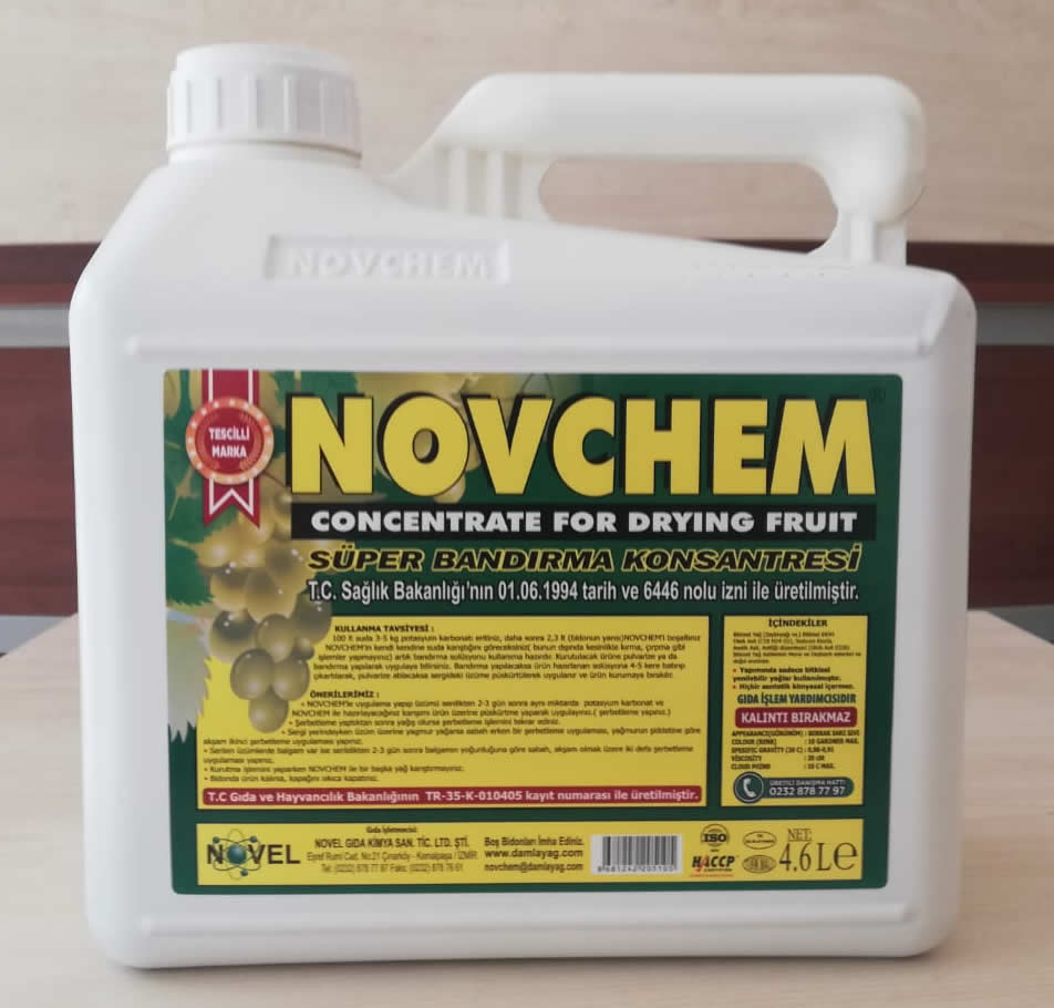 NOVCHEM MEYVE SEBZE KURUTMA KONSANTRESİ